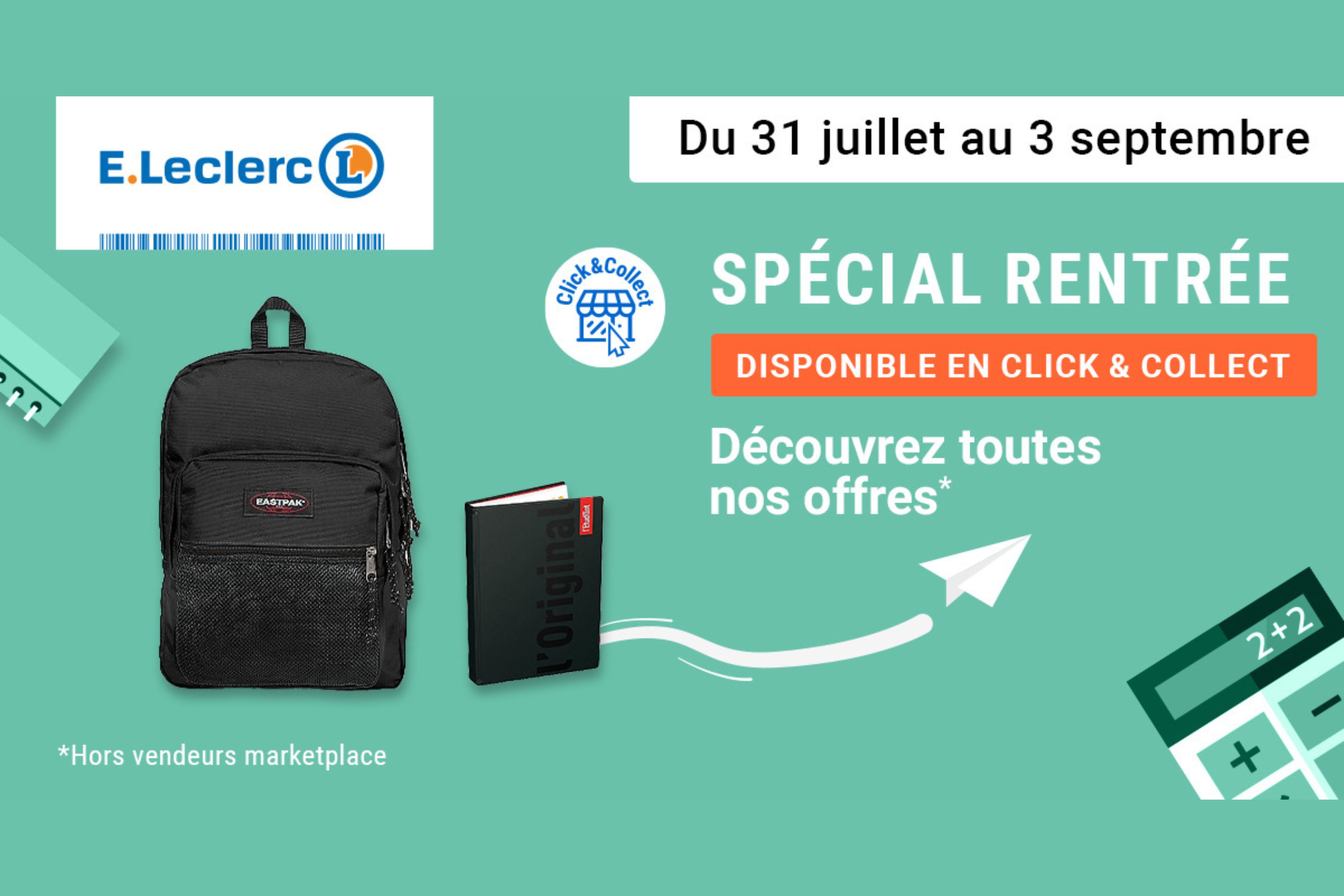 Sac 2024 scolaire leclerc